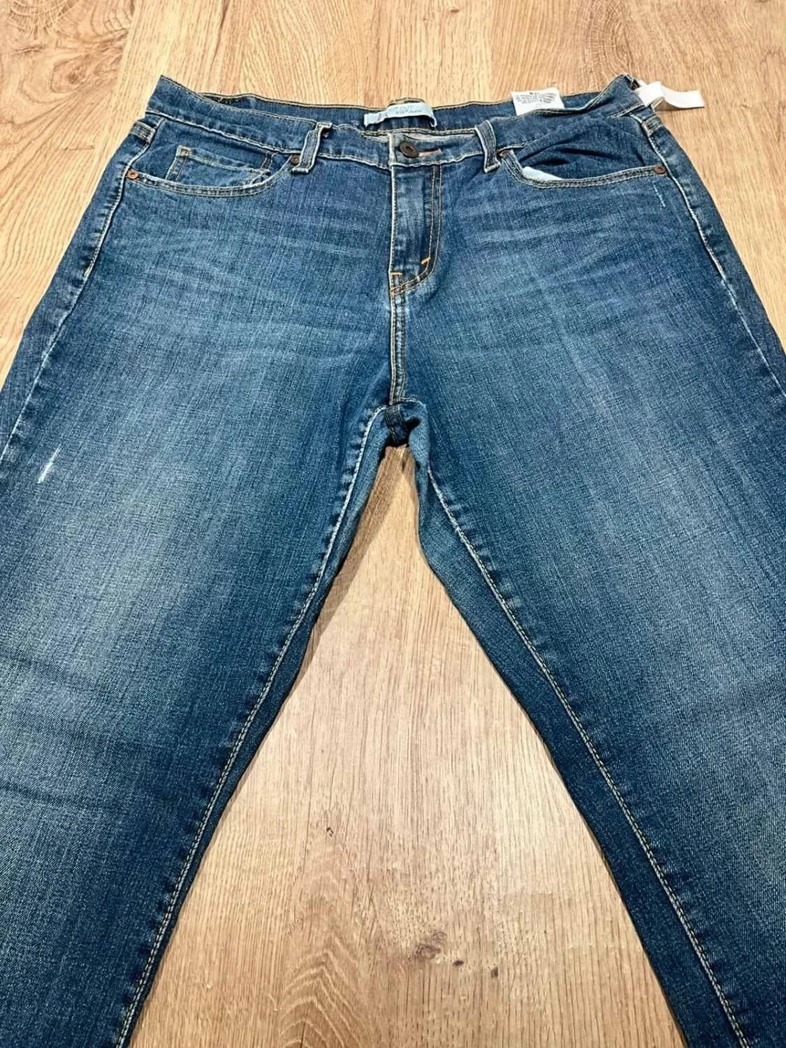 Jean Levi's 515 Boot Cut Taille 10M Vintage Coton Bleu Lvf 027 – photo 6